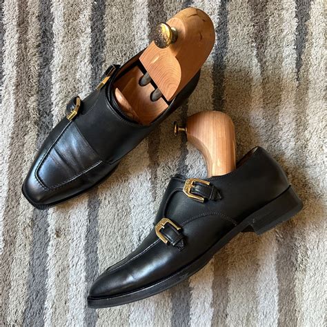 gucci double monk strap|monk strap vs double.